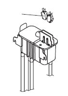 Reservoir assembly/float micro switch set